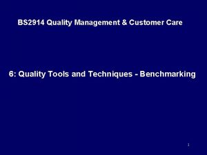 BS 2914 Quality Management Customer Care 6 Quality