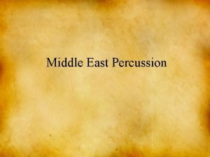 Middle East Percussion Doumbek Most popular drum in