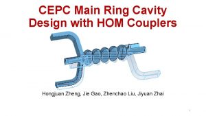CEPC Main Ring Cavity Design with HOM Couplers