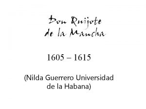 1605 1615 Nilda Guerrero Universidad de la Habana