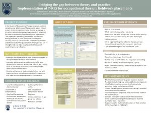 Bridging the gap between theory and practice Implementation