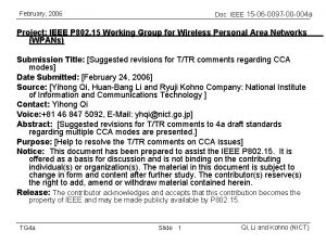 February 2006 Doc IEEE 15 06 0097 00