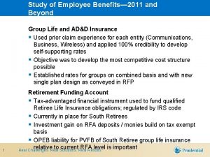 Study of Employee Benefits 2011 and Beyond Group