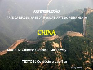 ARTEREFLEXO ARTE DA IMAGEM ARTE DA MSICA E