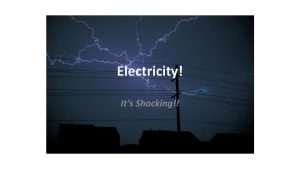 Electricity Its Shocking From Tim Allen Electricity can