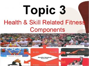 Topic 3 Health Skill Related Fitness Components Learning