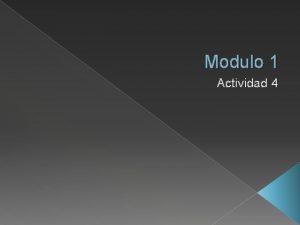 Modulo 1 Actividad 4 Objetivos HDT HABILIDADES DIGITALES