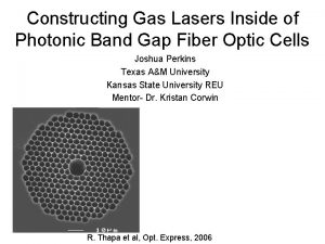 Constructing Gas Lasers Inside of Photonic Band Gap