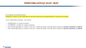 POSM CORA LAYS Q 3 01 07 28