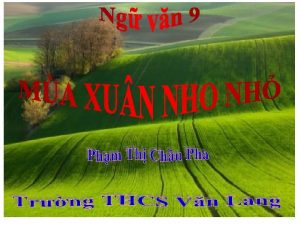 Thanh Hi I Tm hiu chung 1 Tc