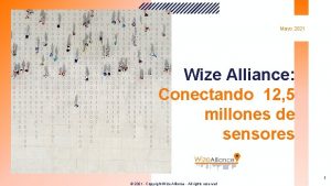 Mayo 2021 Wize Alliance Conectando 12 5 millones