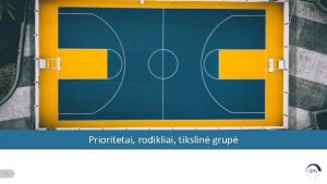 Prioritetai rodikliai tikslin grup 1 I Skatinama negalij