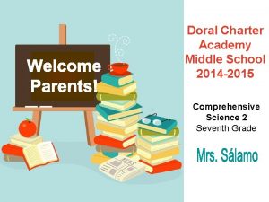 Doral Charter Academy Middle School 2014 2015 Comprehensive