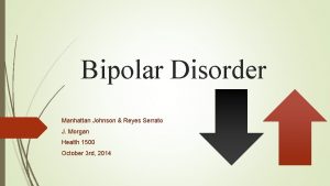 Bipolar Disorder Manhattan Johnson Reyes Serrato J Morgan