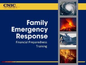 Financial Preparedness Training Facilitator Introductions Insert Image Facilitator