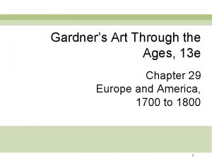 Gardners Art Through the Ages 13 e Chapter