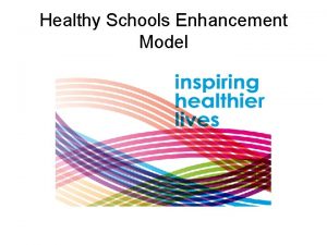 Healthy Schools Enhancement Model Context Enhancement Model will