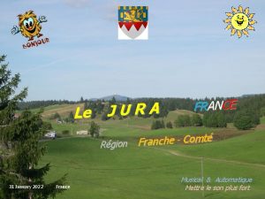 Le JURA Rgion 31 January 2022 France NCE