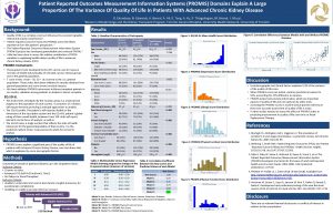 Patient Reported Outcomes Measurement Information Systems PROMIS Domains