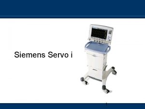 Siemens Servo i 1 Servo i n Mosbys