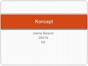 Koncept Jelena Baranin 29316 N 3 Merenje informacija