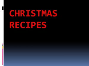 CHRISTMAS RECIPES MELOMAKARONA 400 g 2 cups Tea