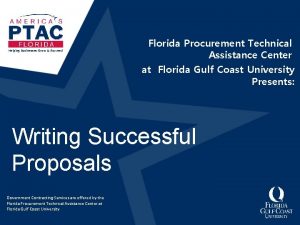 Helping Businesses Grow Succeed Florida Procurement Technical Assistance
