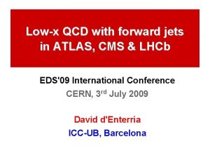 Lowx QCD with forward jets in ATLAS CMS