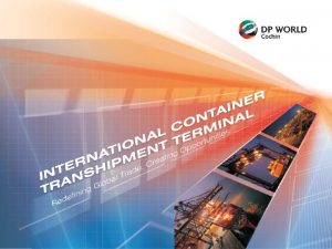 First Transshipment terminal in India First container terminal