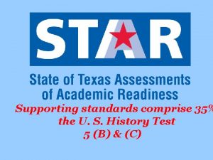 Supporting standards comprise 35 the U S History