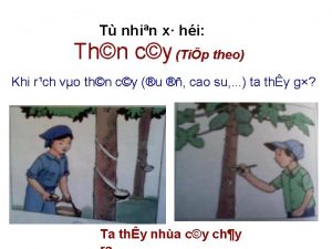 T nhin x hi Thn cy Tip theo