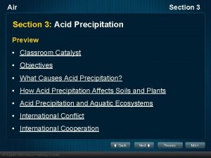 Air Section 3 Acid Precipitation Preview Classroom Catalyst