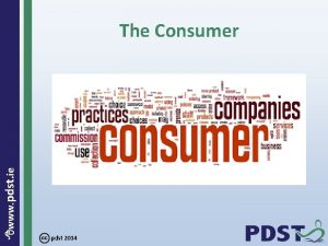 www pdst ie The Consumer pdst 2014 20152016