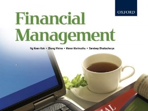 Financial Management Oxford Fajar Sdn Bhd 008974 T