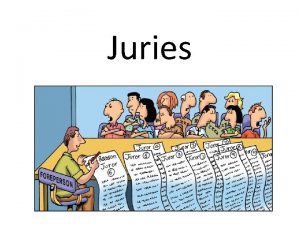 Juries Role of the Judge Evaluation Strength Weakness