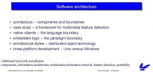 Software architecture architecture components and boundaries case study