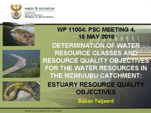 WP 11004 PSC MEETING 4 15 MAY 2018