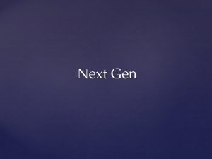 Next Gen Gen Z Millennials 1996 2010 1981