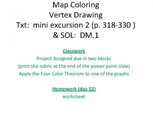 Map Coloring Vertex Drawing Txt mini excursion 2