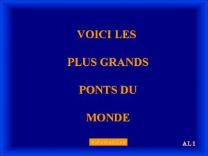 VOICI LES PLUS GRANDS PONTS DU MONDE Automatique