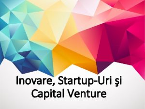 Inovare StartupUri i Capital Venture Conceptul de inovare