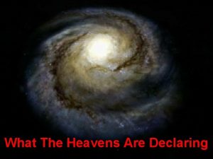 What The Heavens Are Declaring Measuring Our Universe