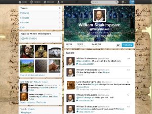 William Shakespeare Willy Shakes Writes the occasional story