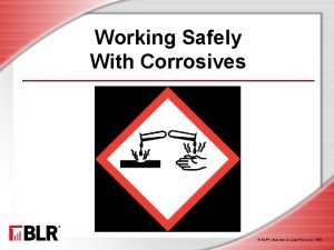 Working Safely With Corrosives BLRBusiness Legal Resources 1408