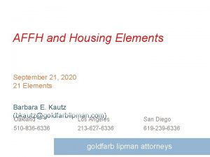 AFFH and Housing Elements September 21 2020 21