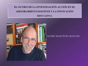 EL OLVIDO DE LA INVESTIGACINACCIN EN EL ASESORAMIENTO