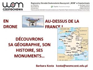 EN DRONE AUDESSUS DE LA FRANCE DCOUVRONS SA