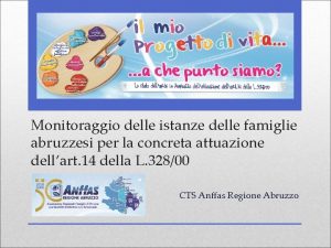 Monitoraggio delle istanze delle famiglie abruzzesi per la