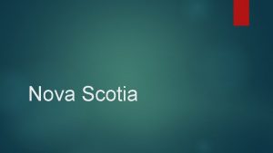 Nova Scotia Latitude and Longitude 44 6820 North