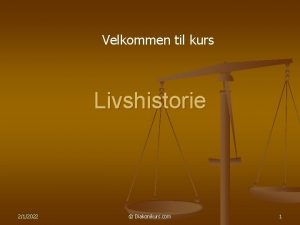 Velkommen til kurs Livshistorie 212022 Diakonikurs com 1